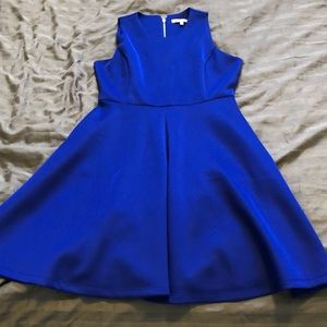 Bright Blue Dress